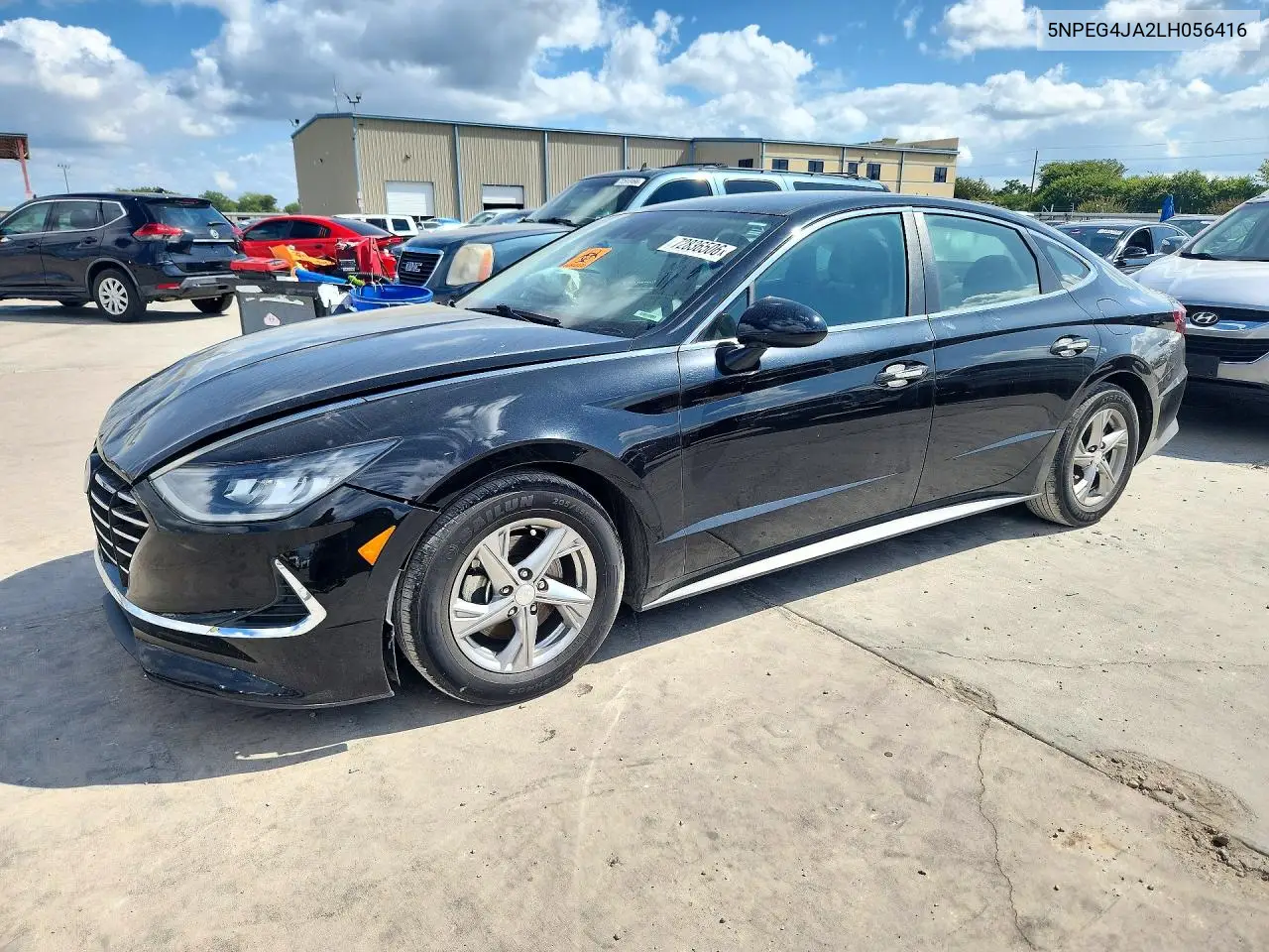 HYUNDAI SONATA 2020, VIN 5NPEG4JA2LH056416