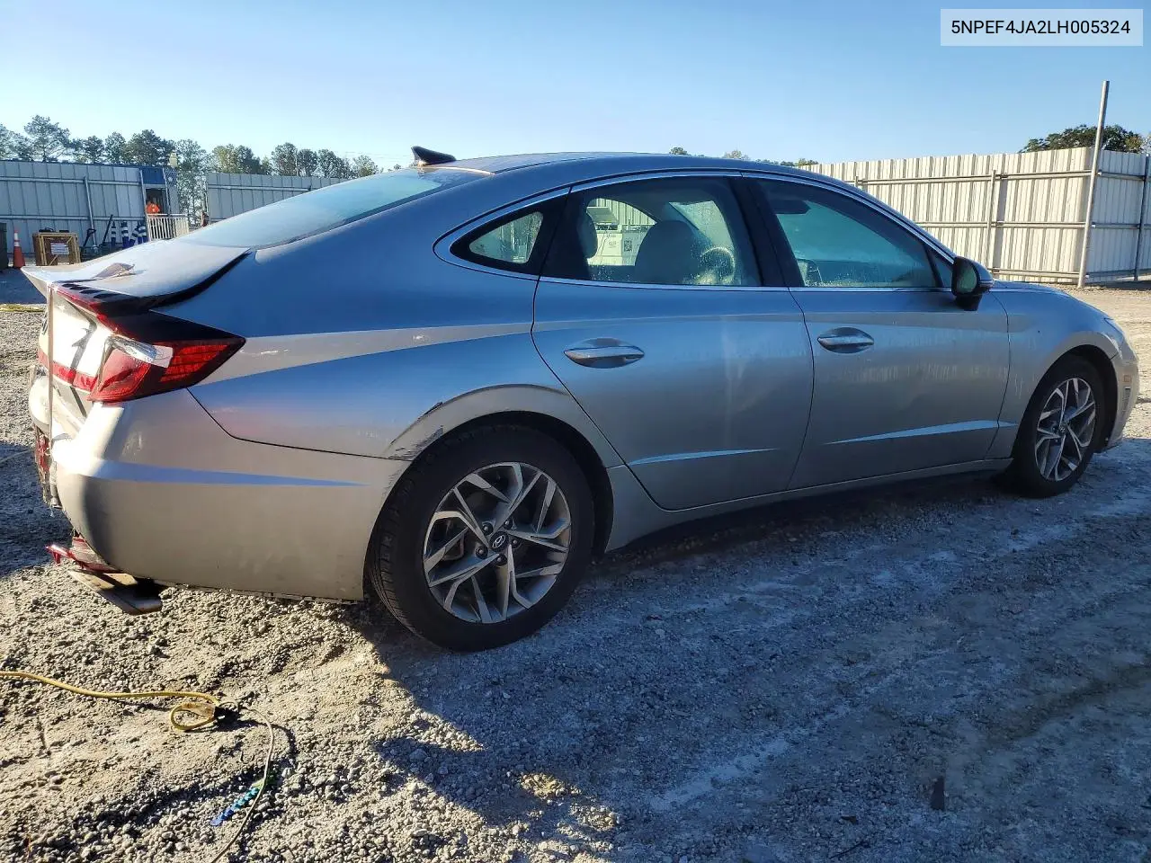 2020 HYUNDAI SONATA VIN 5NPEF4JA2LH005324 — фото 3