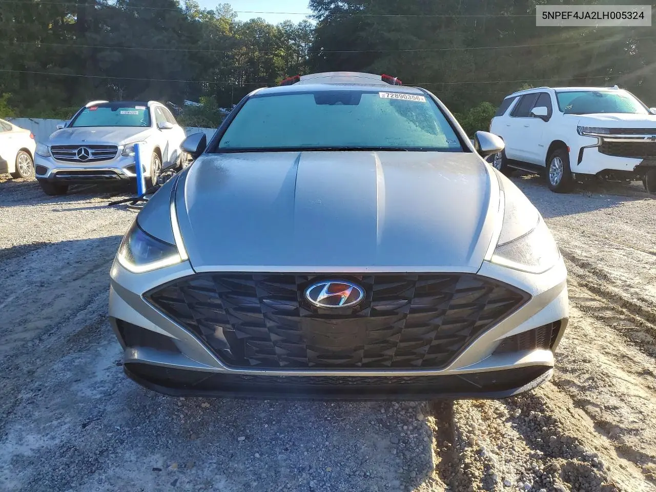 2020 HYUNDAI SONATA VIN 5NPEF4JA2LH005324 — фото 5