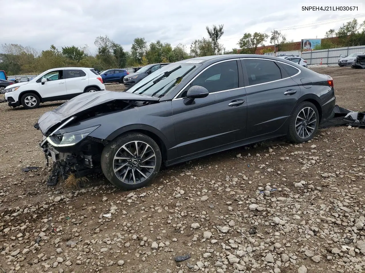 HYUNDAI SONATA 2020, VIN 5NPEH4J21LH030671