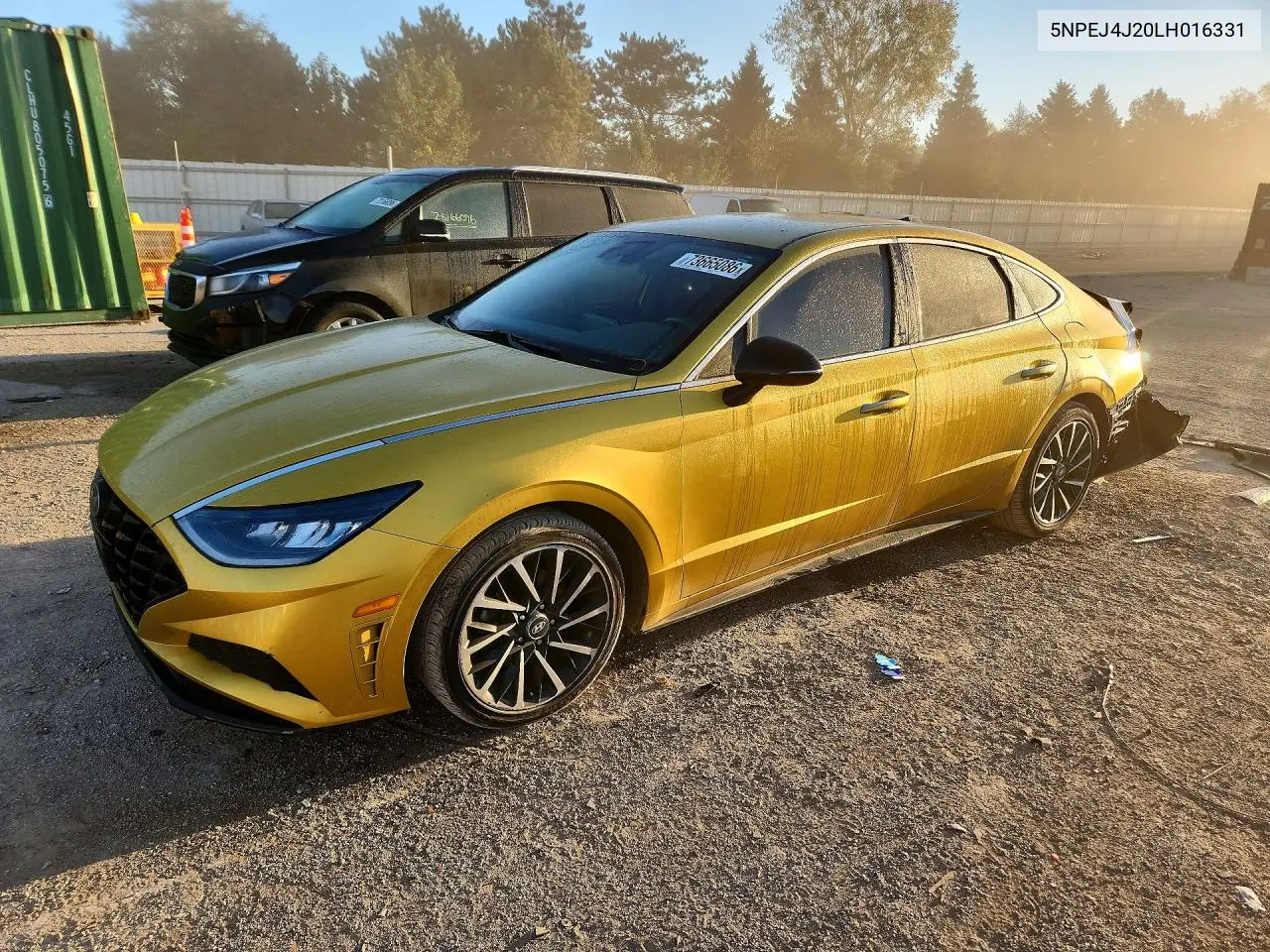 HYUNDAI SONATA 2020, VIN 5NPEJ4J20LH016331