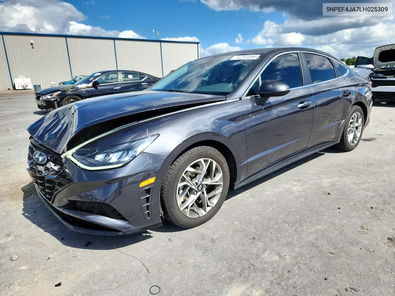 HYUNDAI SONATA 2020, VIN 5NPEF4JA7LH025309