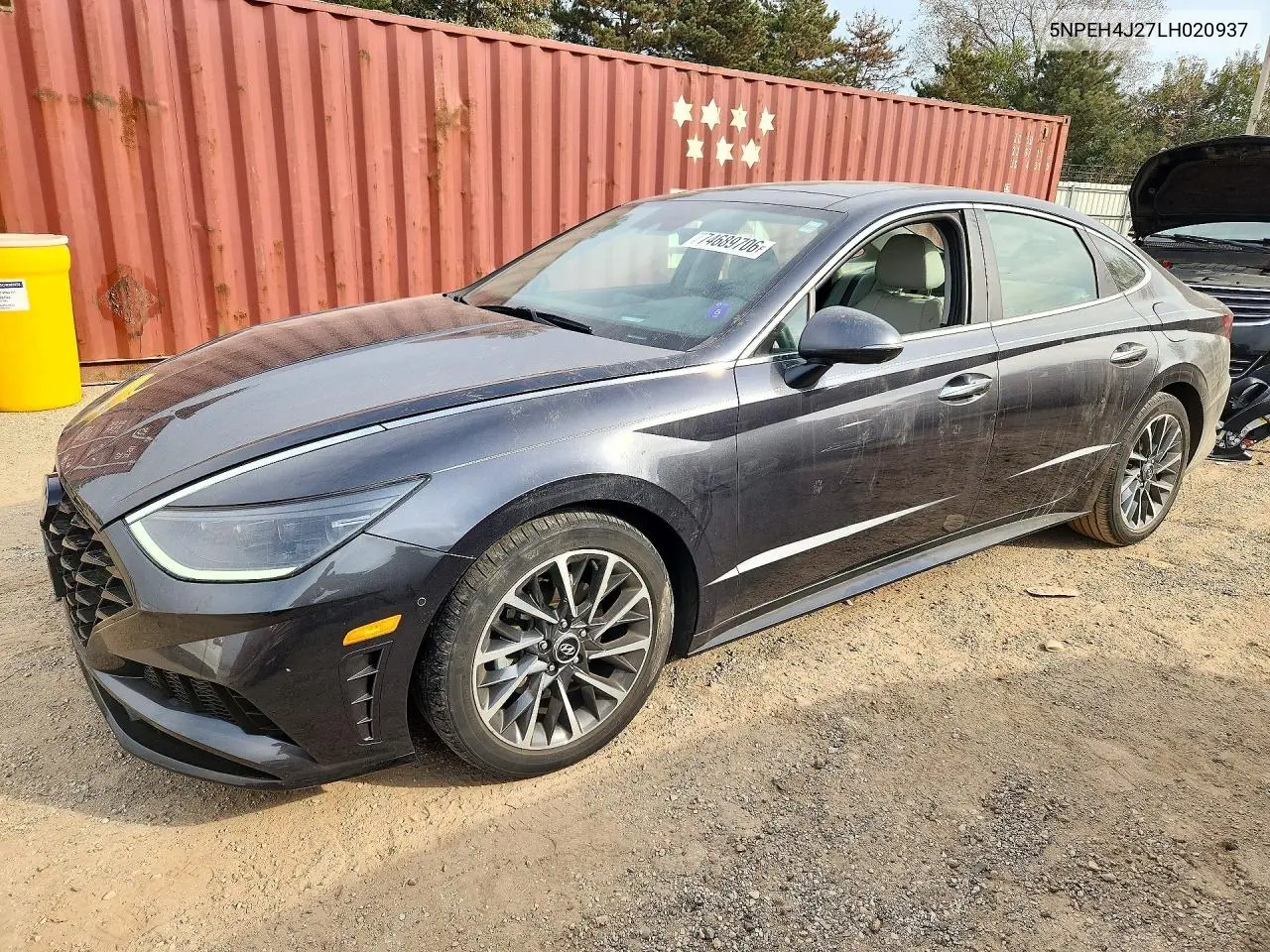 HYUNDAI SONATA 2020, VIN 5NPEH4J27LH020937