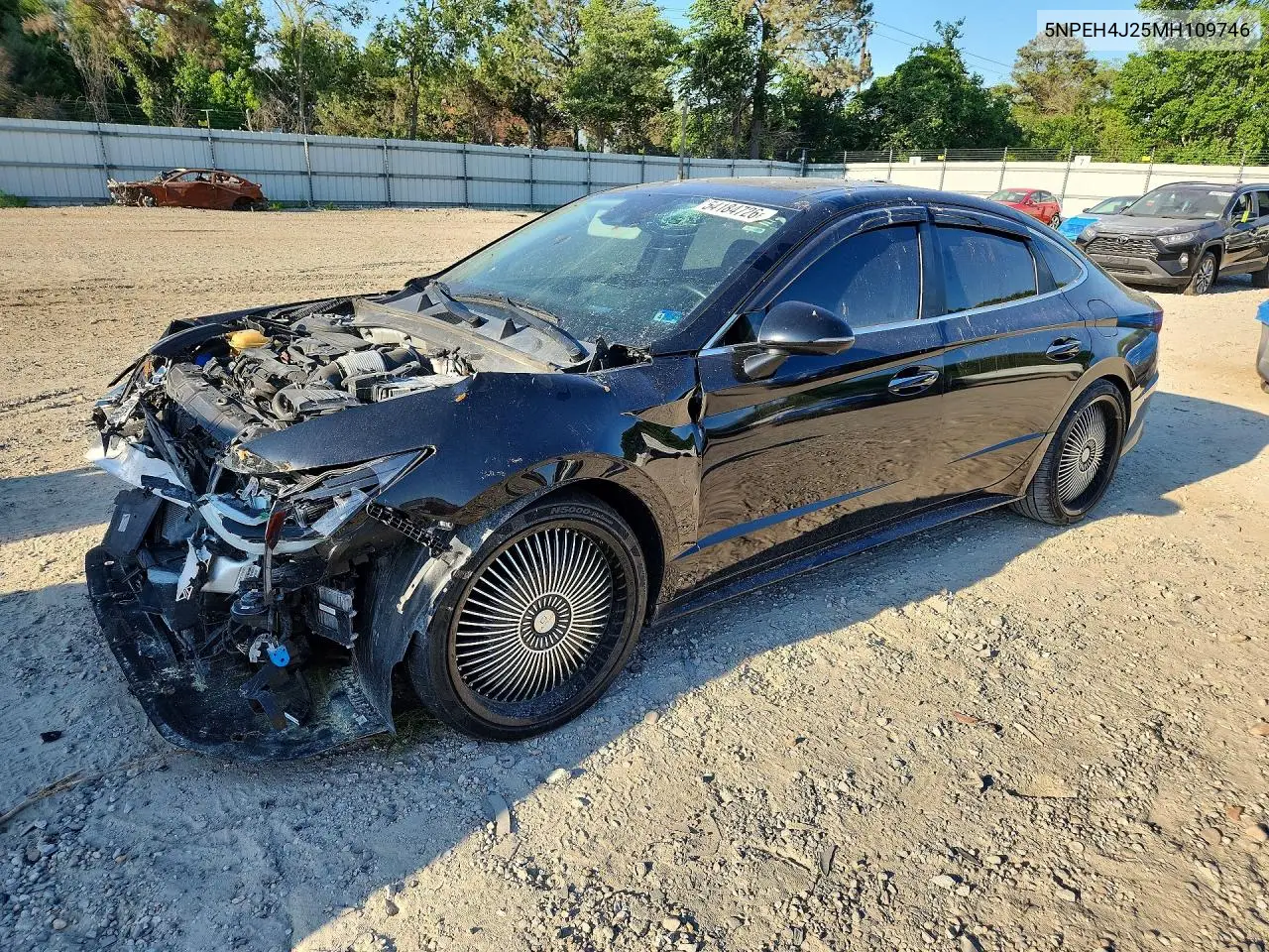 HYUNDAI SONATA 2021, VIN 5NPEH4J25MH109746