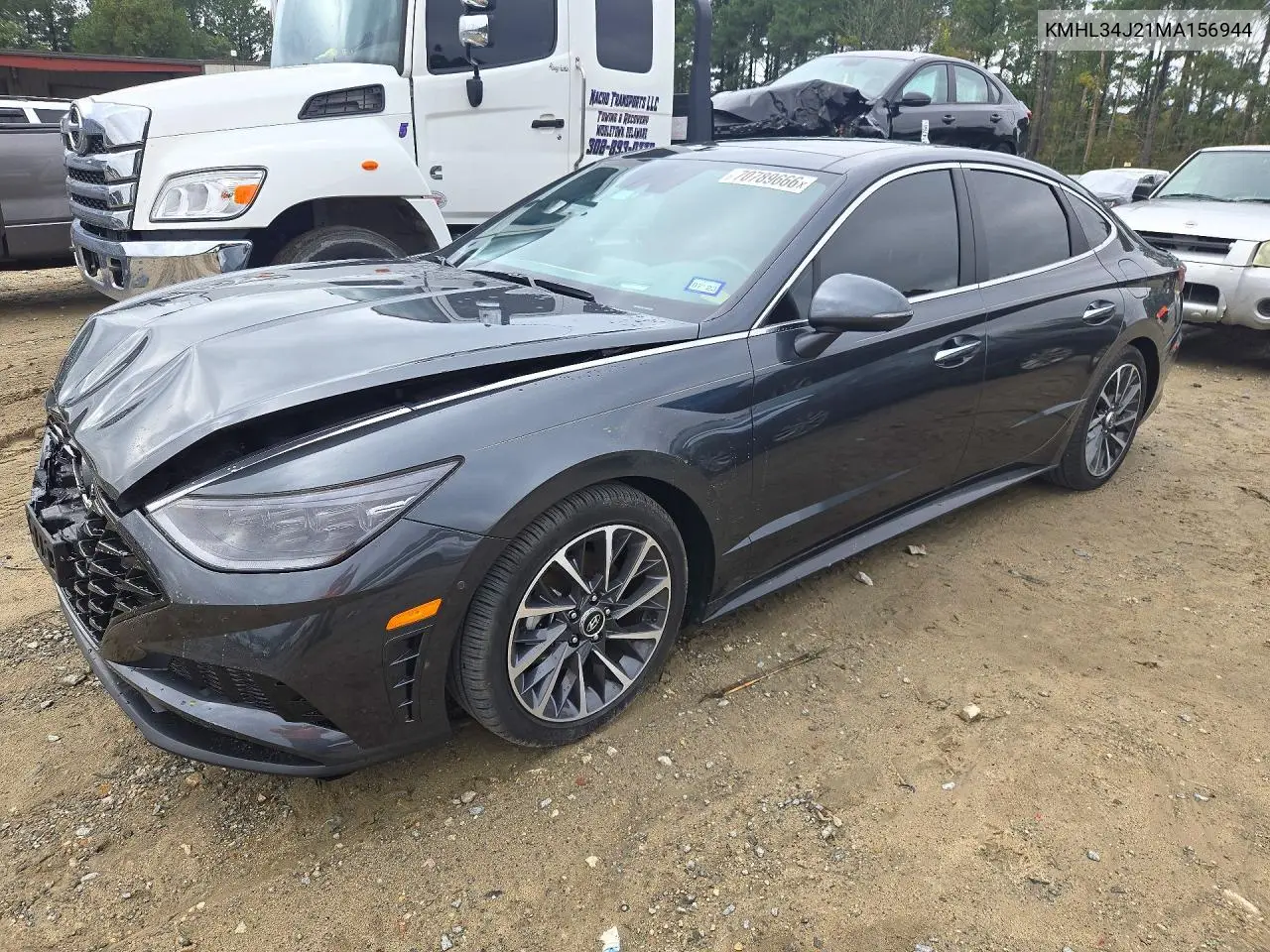 HYUNDAI SONATA 2021, VIN KMHL34J21MA156944