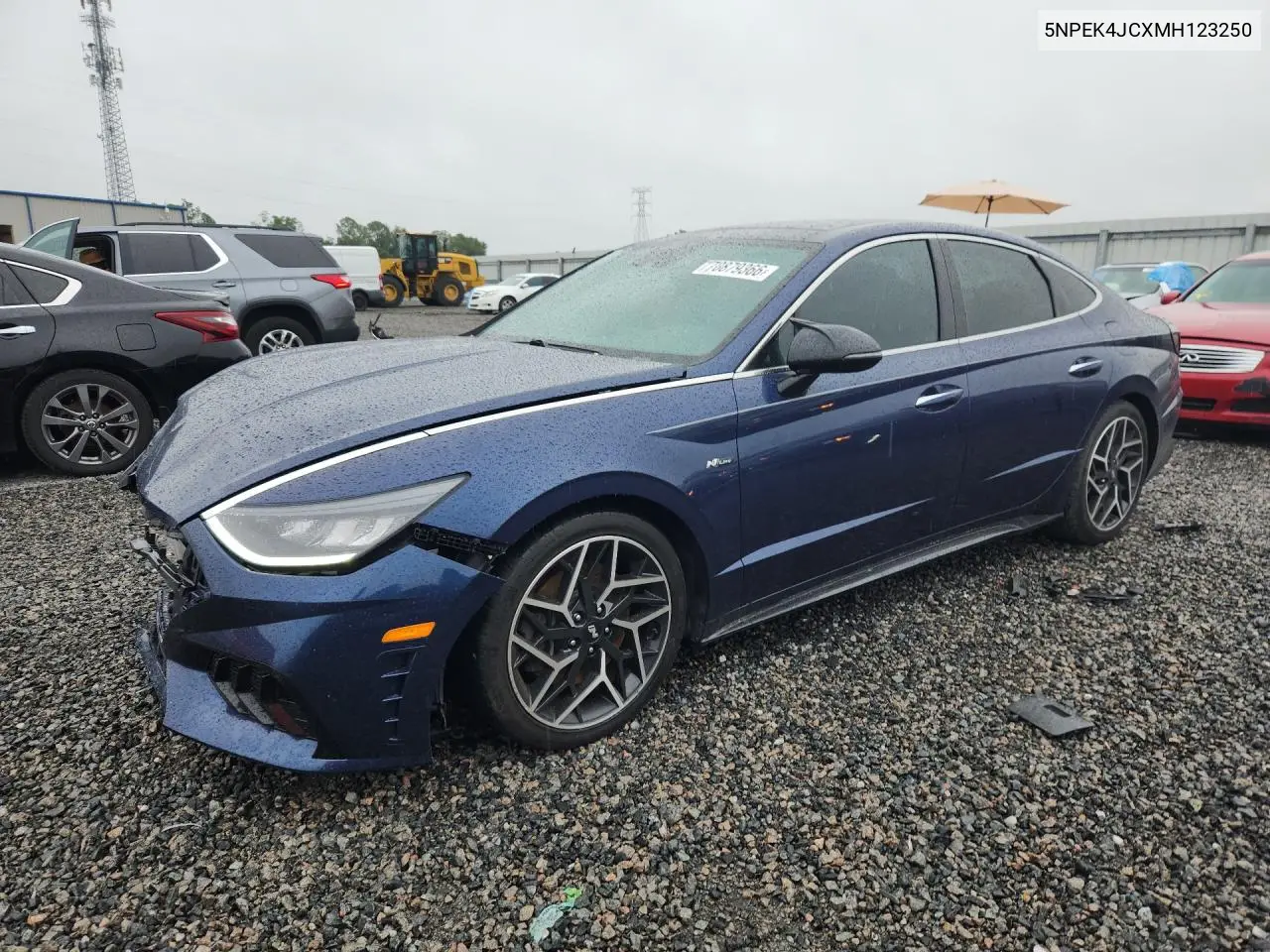 HYUNDAI SONATA 2021, VIN 5NPEK4JCXMH123250