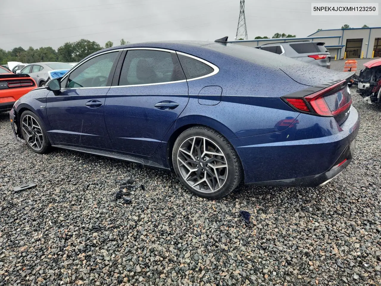 2021 HYUNDAI SONATA VIN 5NPEK4JCXMH123250 — фото 2