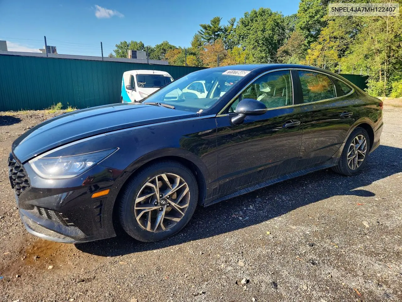 HYUNDAI SONATA 2021, VIN 5NPEL4JA7MH122407