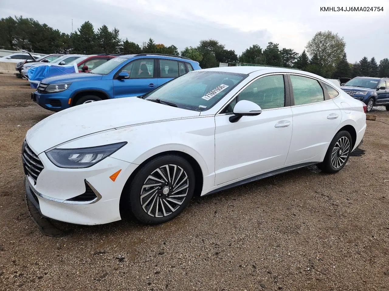 HYUNDAI SONATA 2021, VIN KMHL34JJ6MA024754