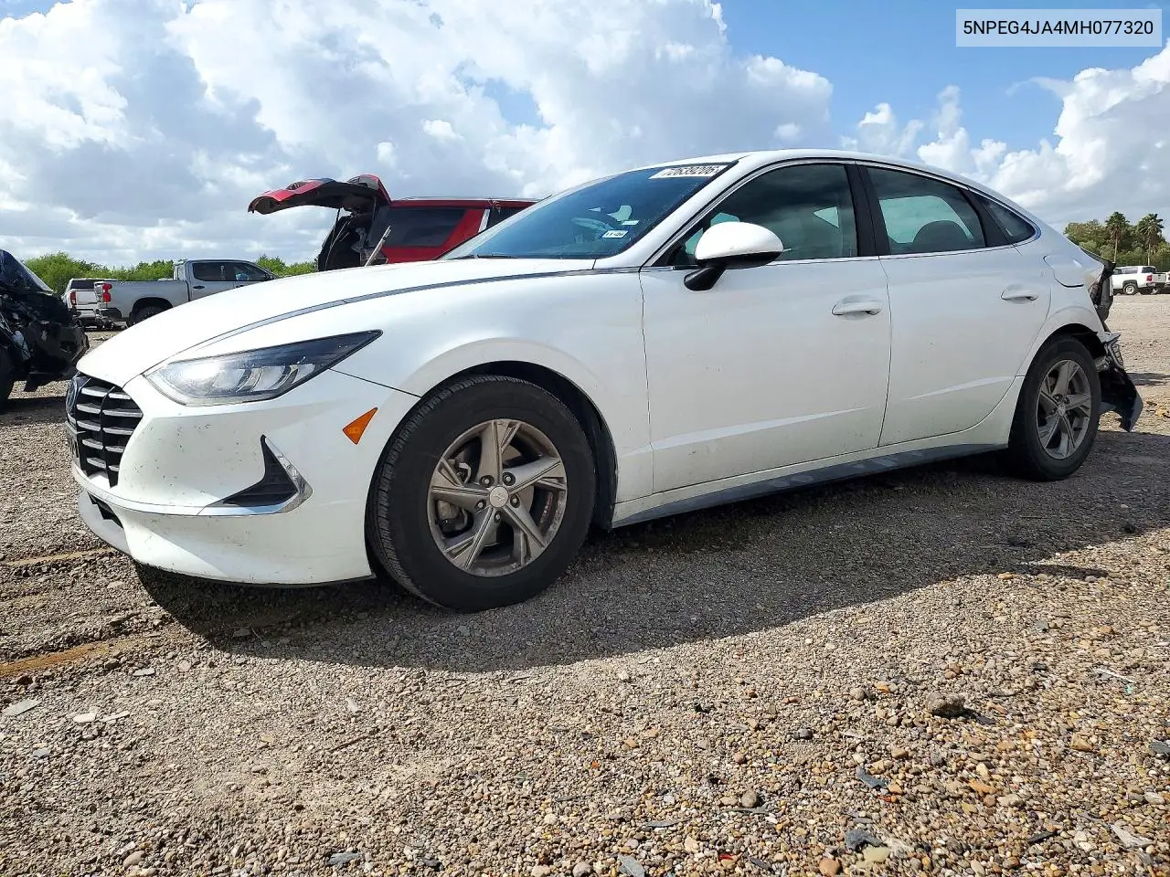 HYUNDAI SONATA 2021, VIN 5NPEG4JA4MH077320