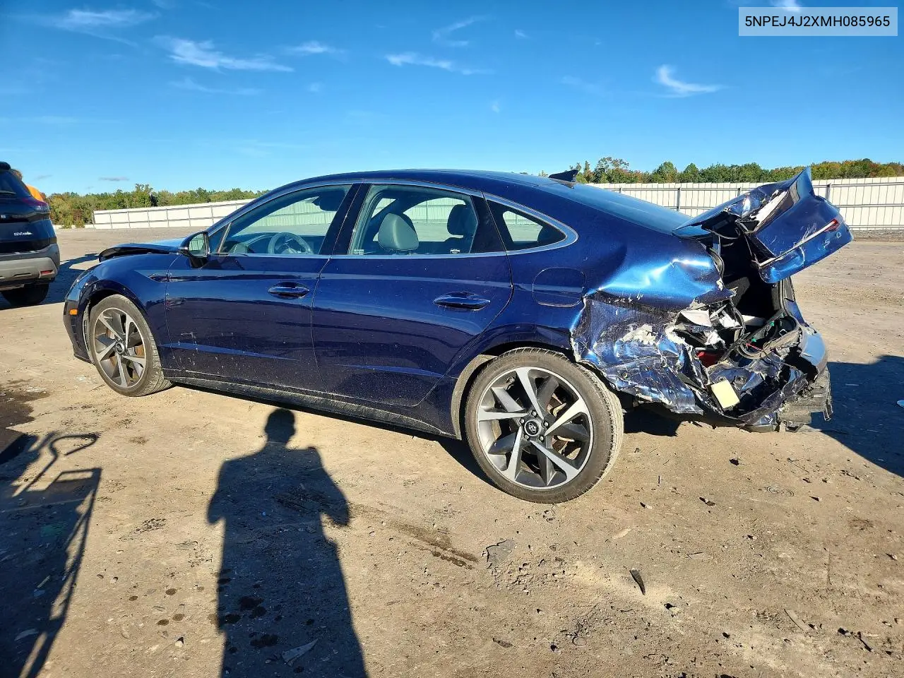 2021 HYUNDAI SONATA VIN 5NPEJ4J2XMH085965 — фото 2