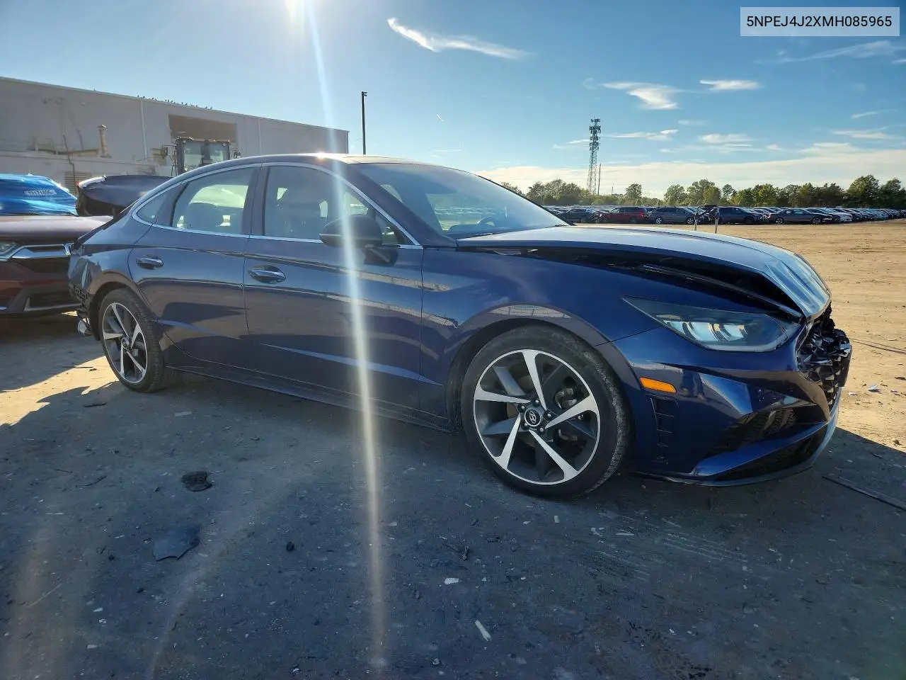 2021 HYUNDAI SONATA VIN 5NPEJ4J2XMH085965 — фото 4