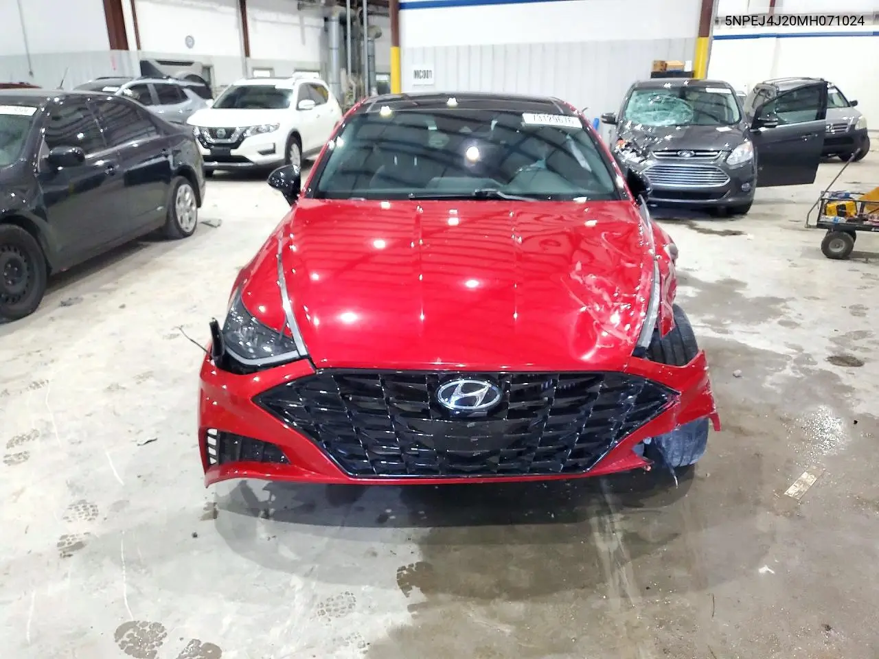 2021 HYUNDAI SONATA VIN 5NPEJ4J20MH071024 — фото 5