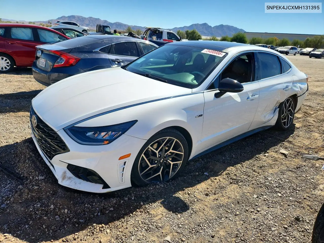 HYUNDAI SONATA 2021, VIN 5NPEK4JCXMH131395