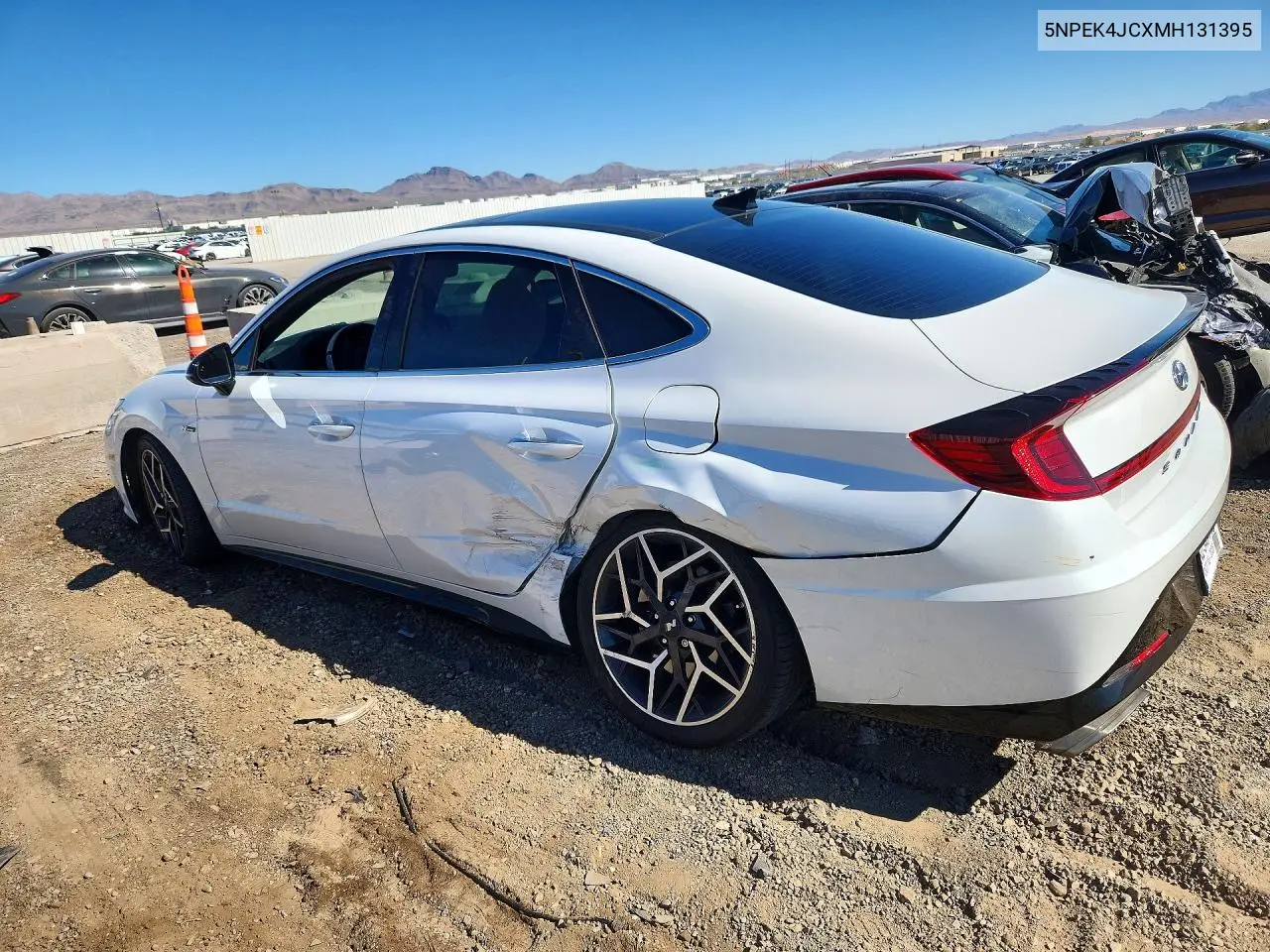 2021 HYUNDAI SONATA VIN 5NPEK4JCXMH131395 — фото 2