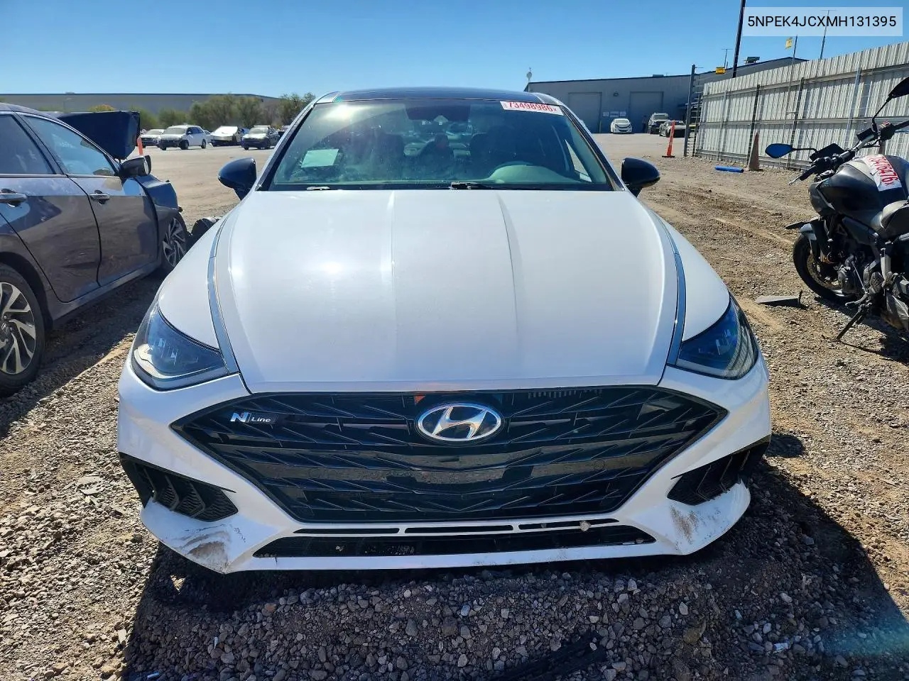2021 HYUNDAI SONATA VIN 5NPEK4JCXMH131395 — фото 5