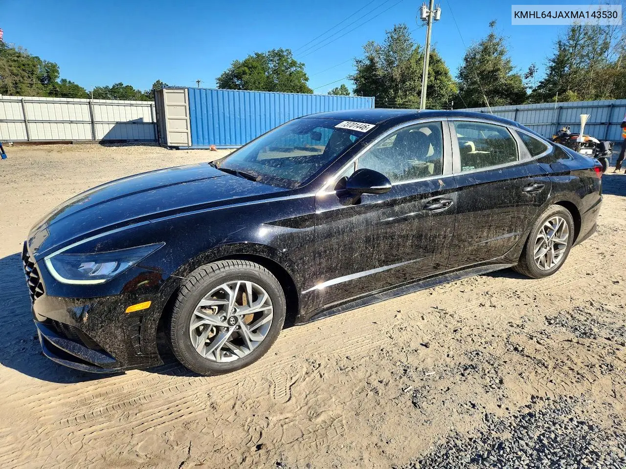 HYUNDAI SONATA 2021, VIN KMHL64JAXMA143530