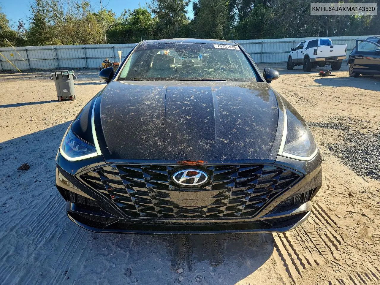 2021 HYUNDAI SONATA VIN KMHL64JAXMA143530 — фото 5