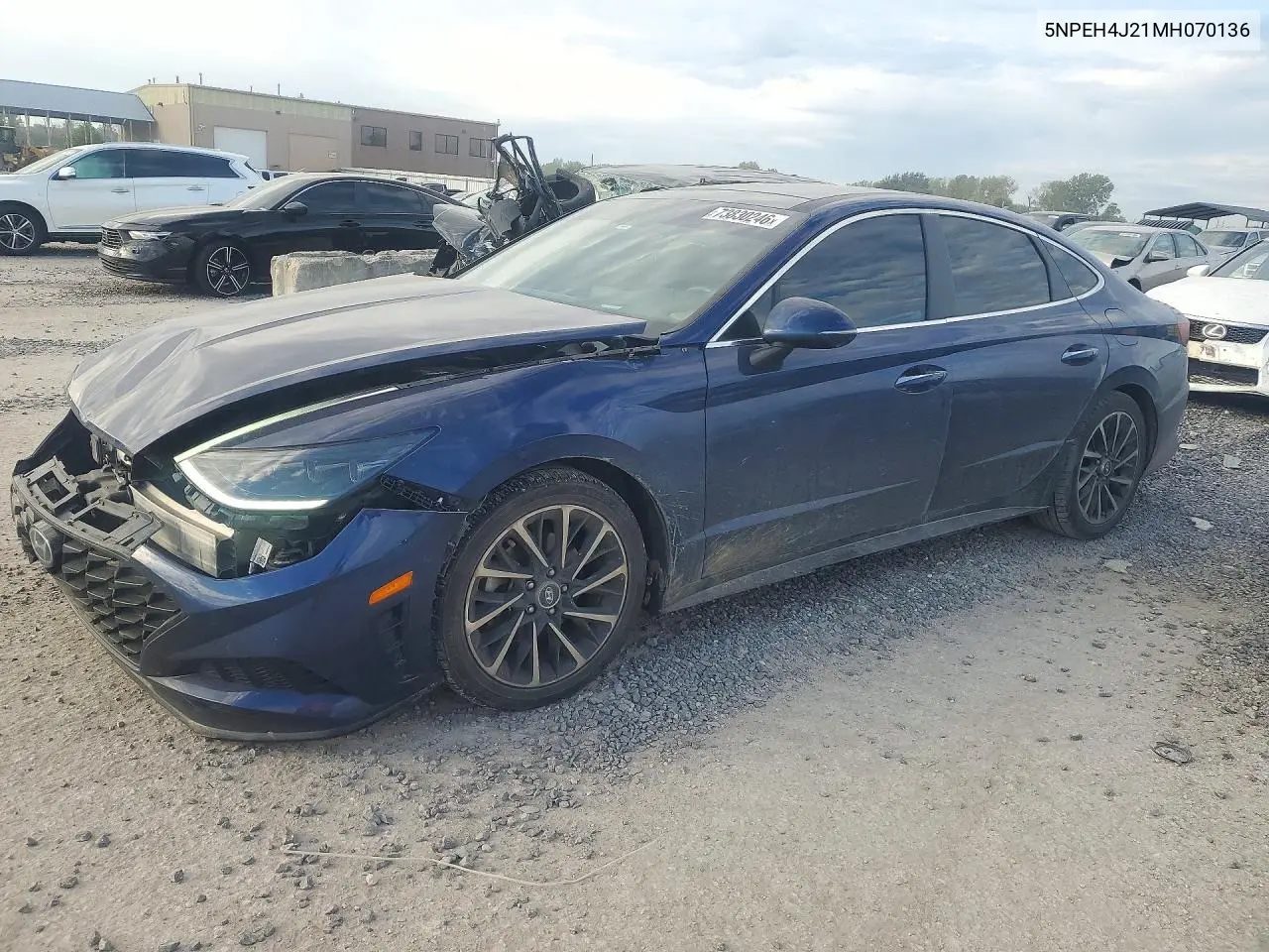 HYUNDAI SONATA 2021, VIN 5NPEH4J21MH070136
