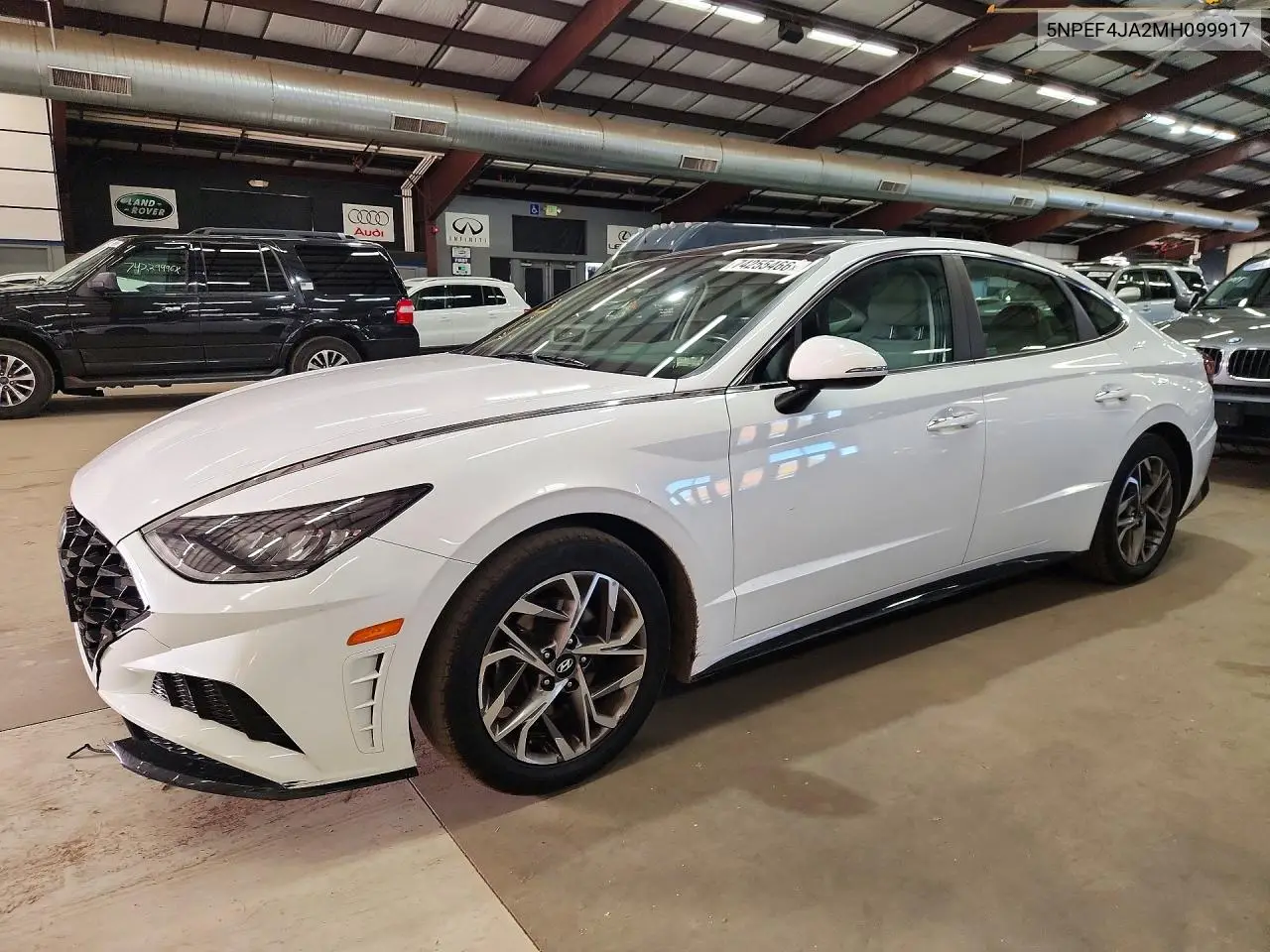HYUNDAI SONATA 2021, VIN 5NPEF4JA2MH099917