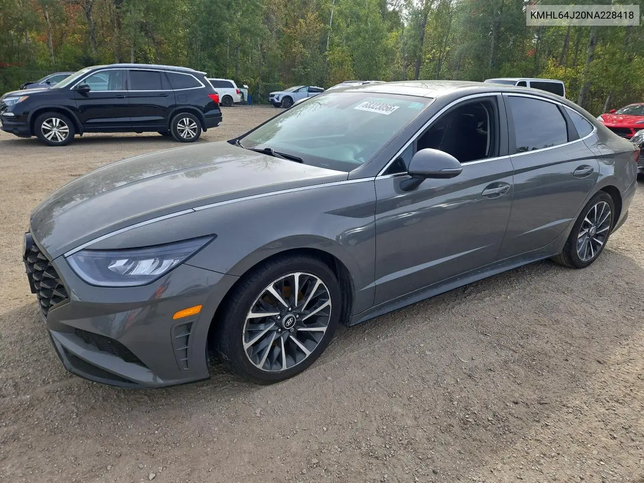HYUNDAI SONATA 2022, VIN KMHL64J20NA228418