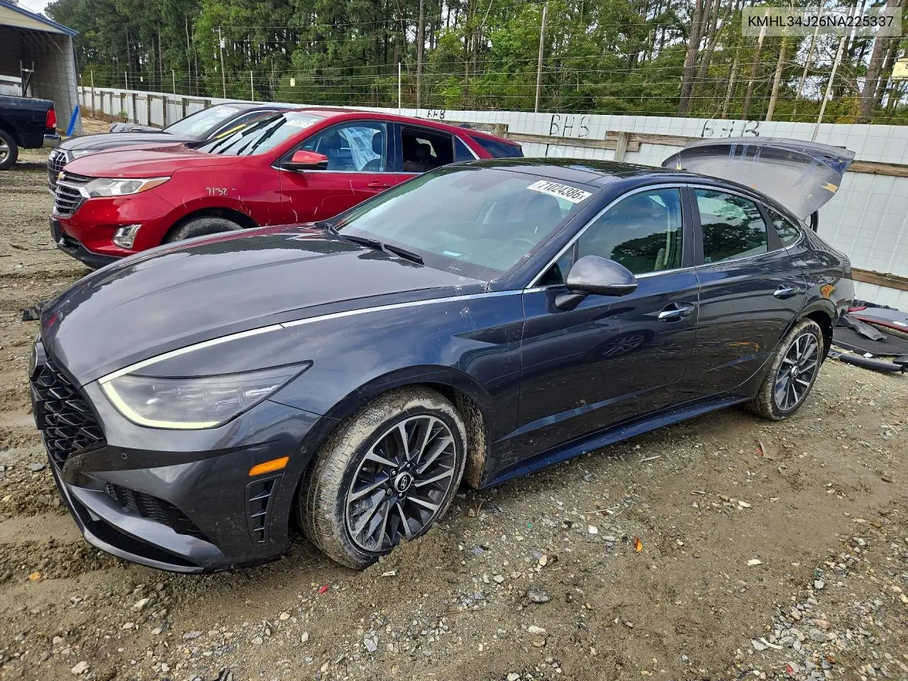 HYUNDAI SONATA 2022, VIN KMHL34J26NA225337