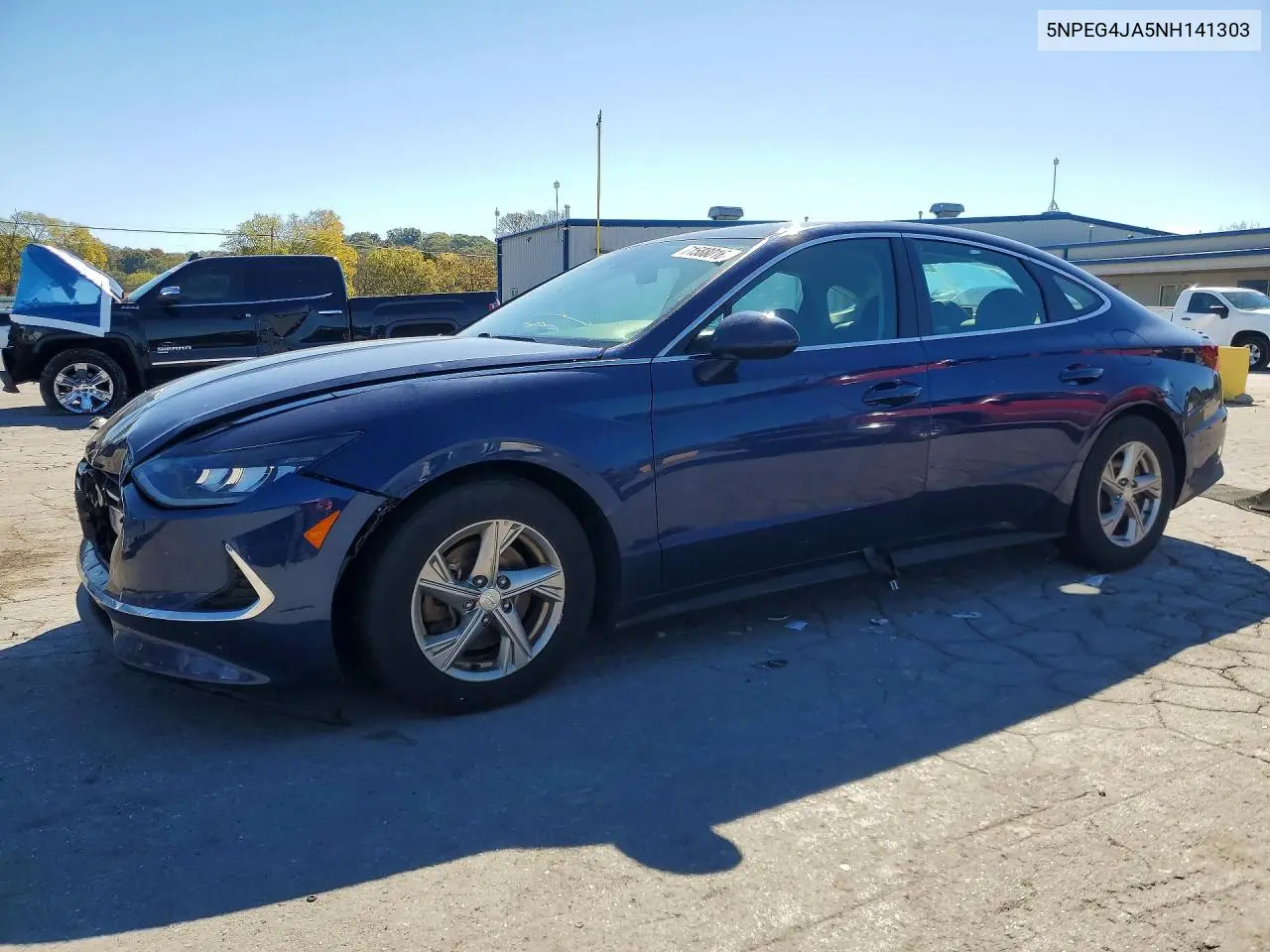 HYUNDAI SONATA 2022, VIN 5NPEG4JA5NH141303