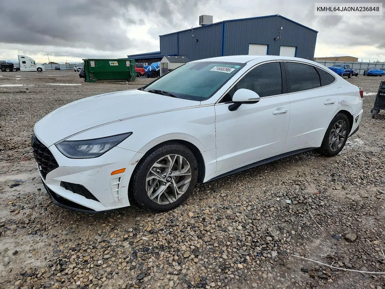 HYUNDAI SONATA 2022, VIN KMHL64JA0NA236848