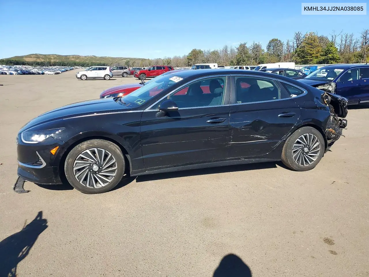 HYUNDAI SONATA 2022, VIN KMHL34JJ2NA038085