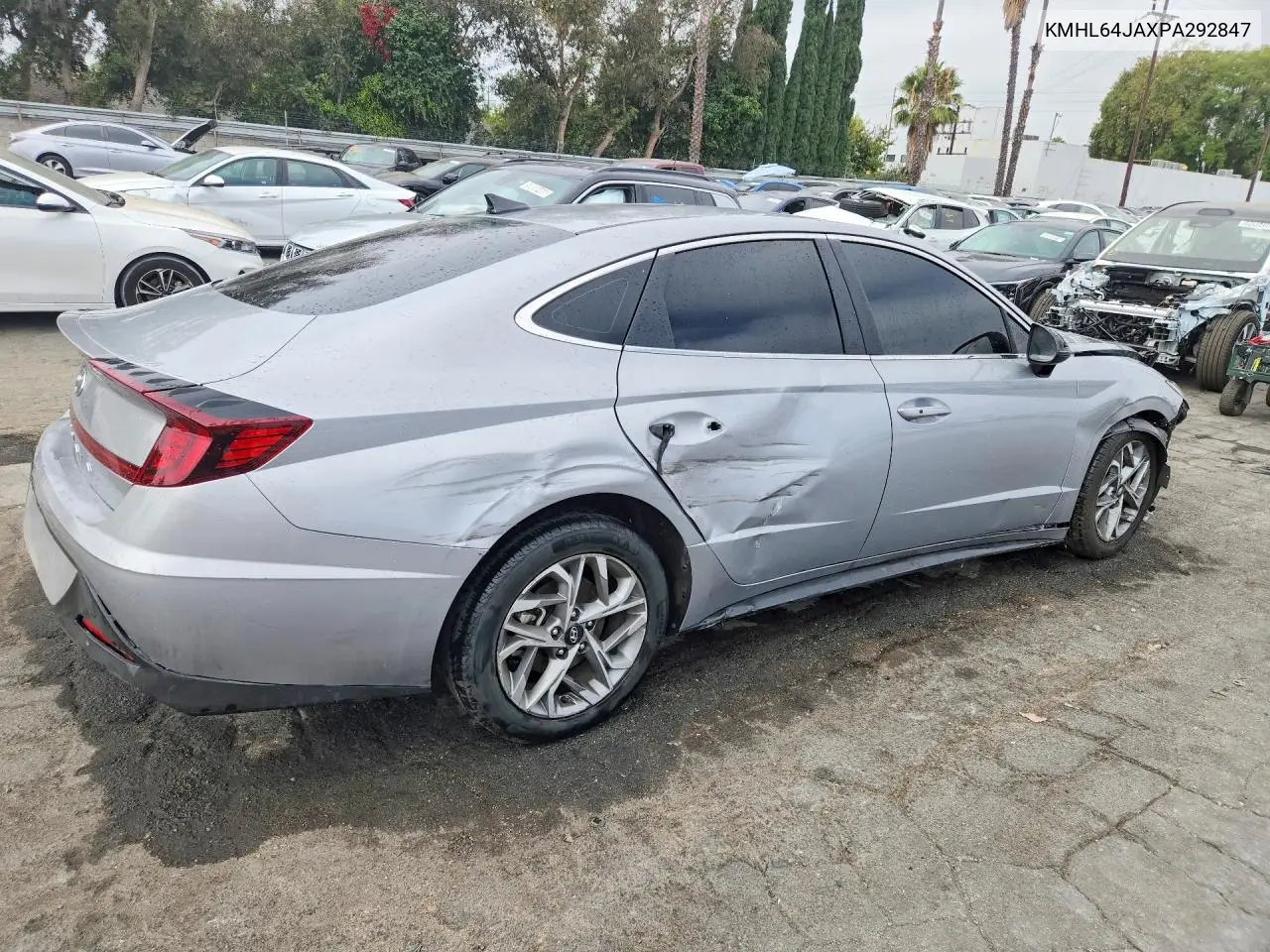 2023 HYUNDAI SONATA VIN KMHL64JAXPA292847 — фото 3