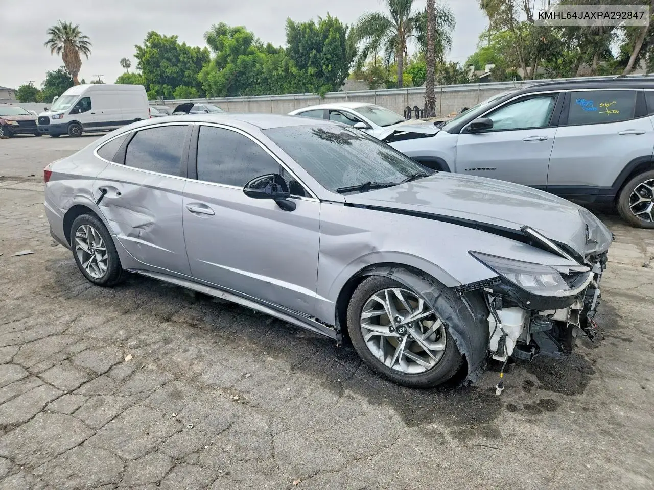 2023 HYUNDAI SONATA VIN KMHL64JAXPA292847 — фото 4