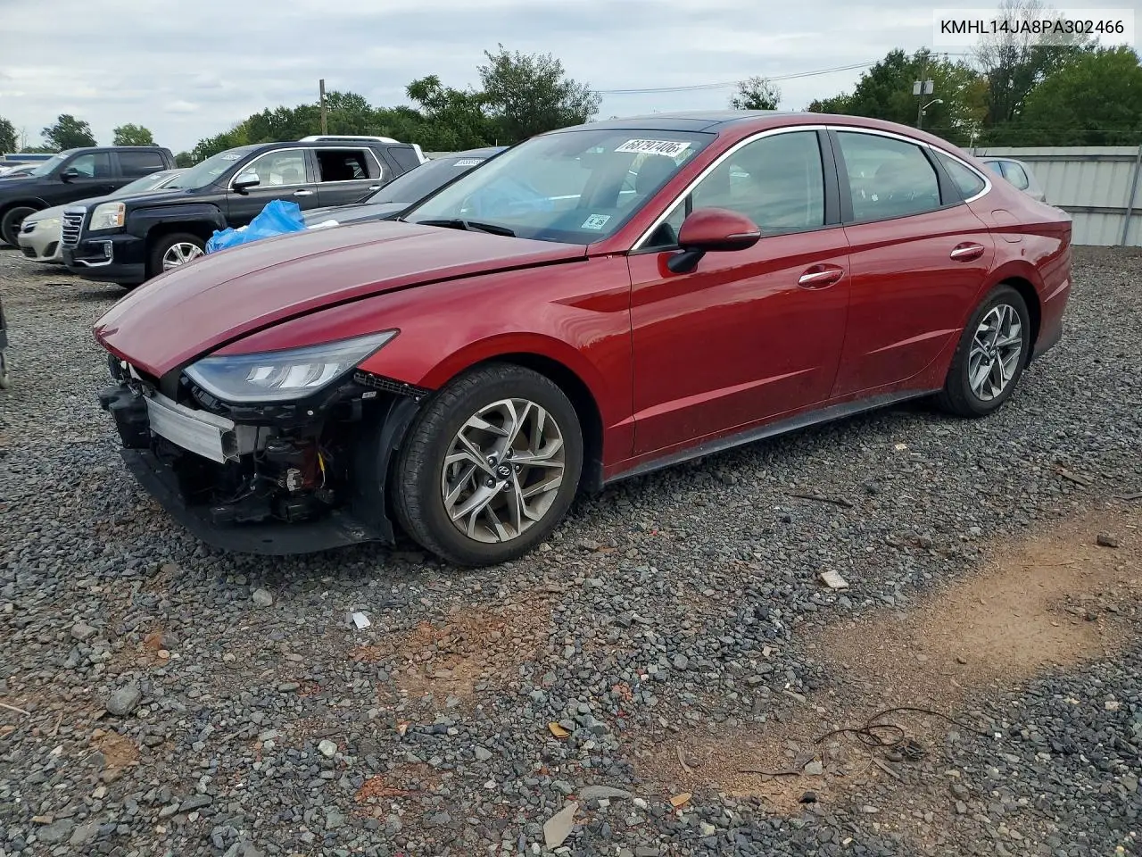 HYUNDAI SONATA 2023, VIN KMHL14JA8PA302466