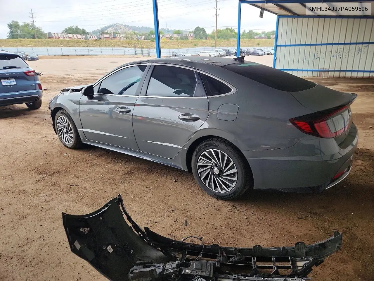 2023 HYUNDAI SONATA VIN KMHL34JJ7PA059596 — фото 2