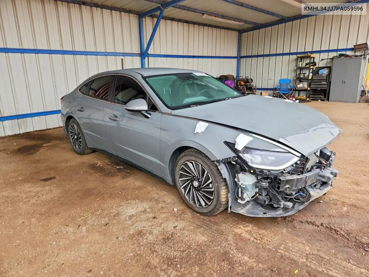 2023 HYUNDAI SONATA VIN KMHL34JJ7PA059596 — фото 4