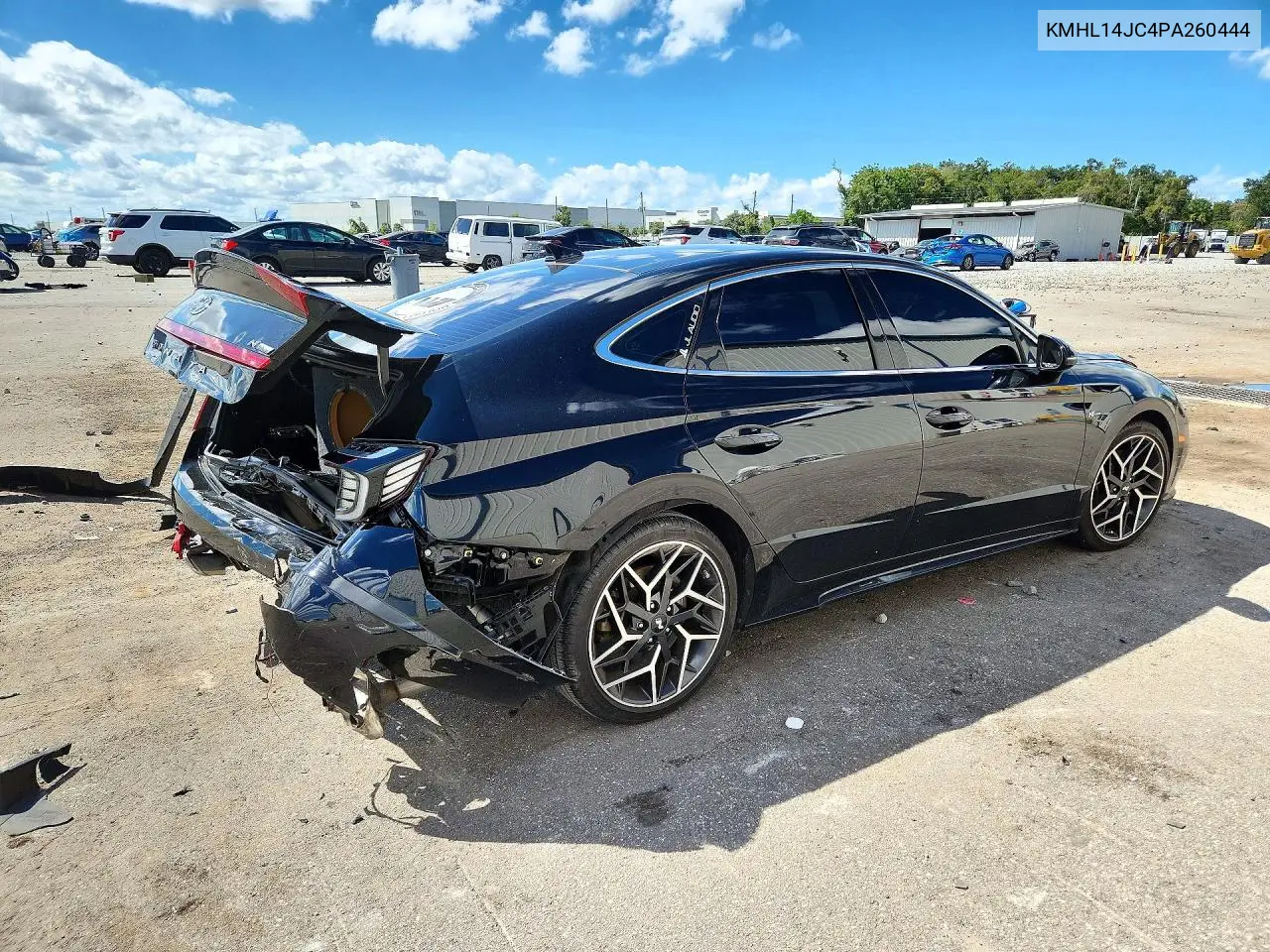 2023 HYUNDAI SONATA VIN KMHL14JC4PA260444 — фото 3