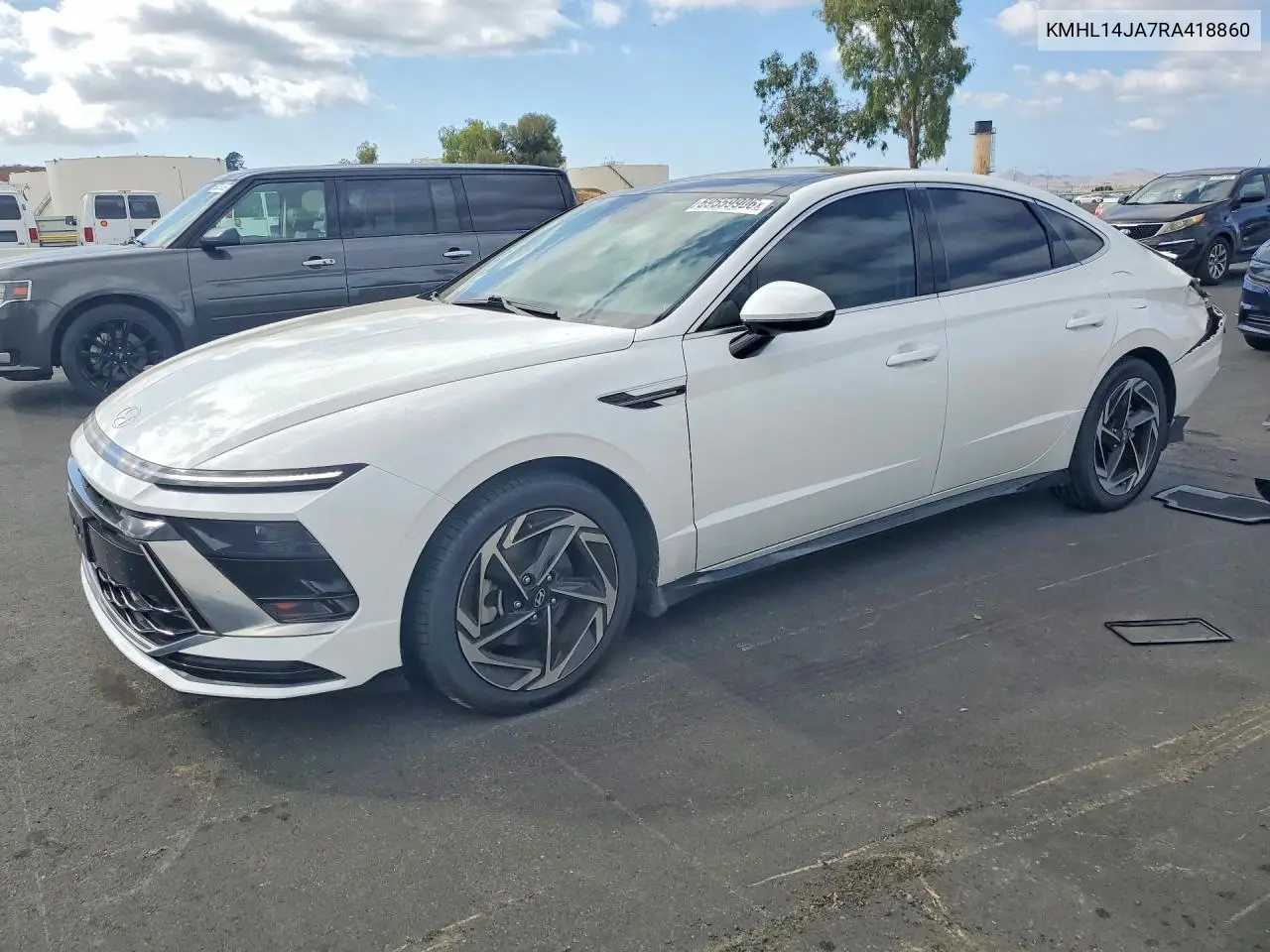 HYUNDAI SONATA 2024, VIN KMHL14JA7RA418860