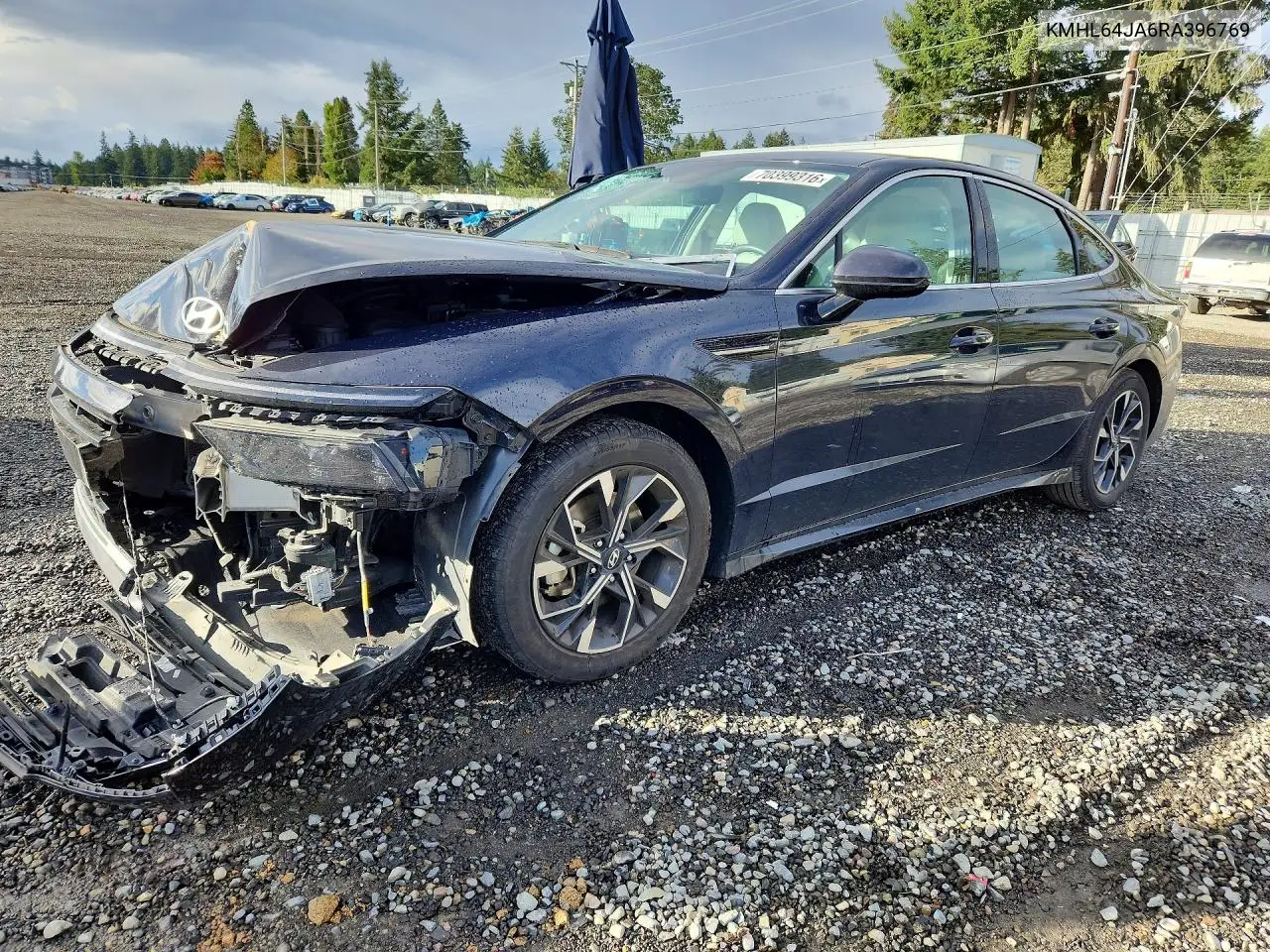 HYUNDAI SONATA 2024, VIN KMHL64JA6RA396769