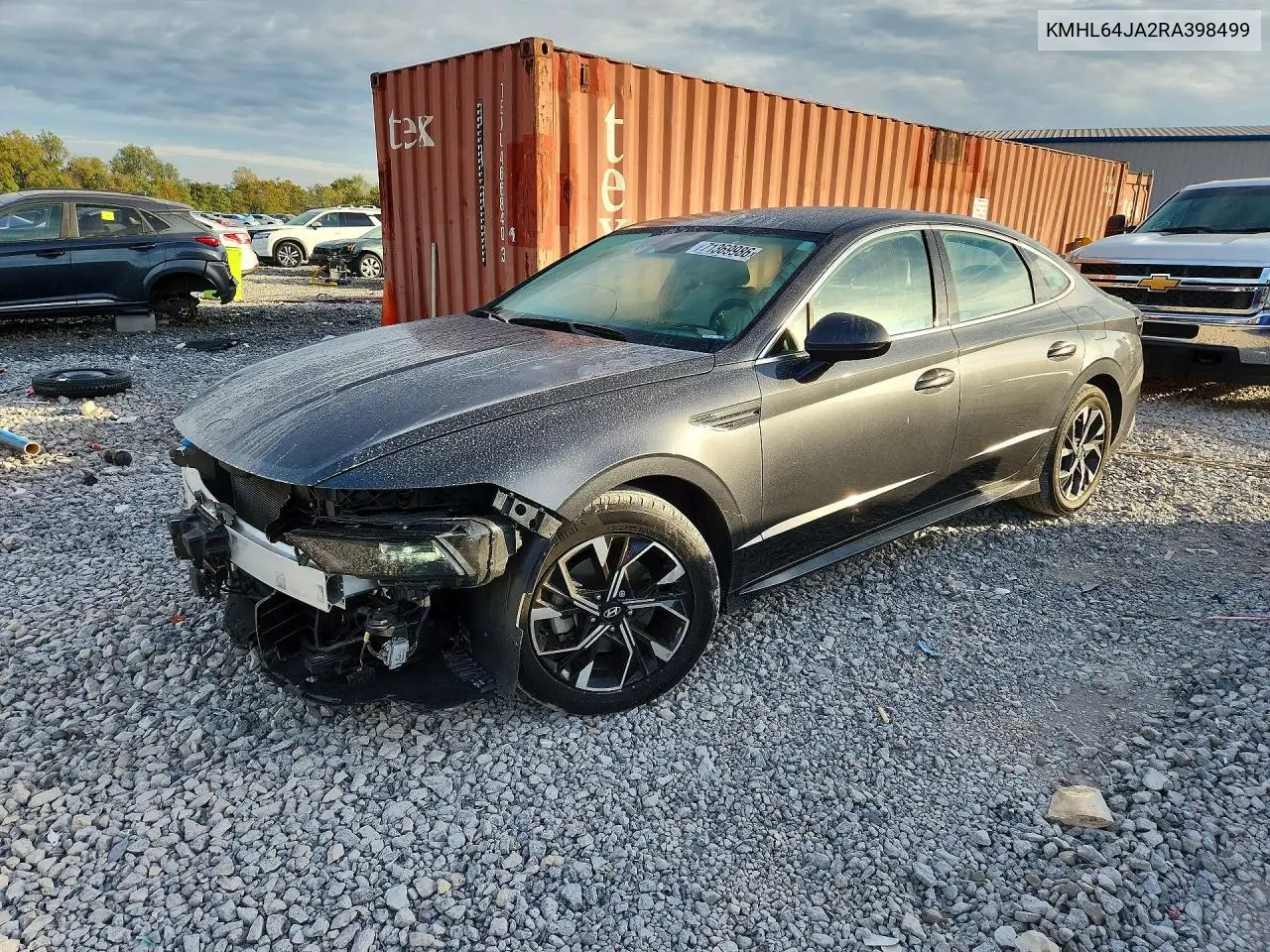 HYUNDAI SONATA 2024, VIN KMHL64JA2RA398499