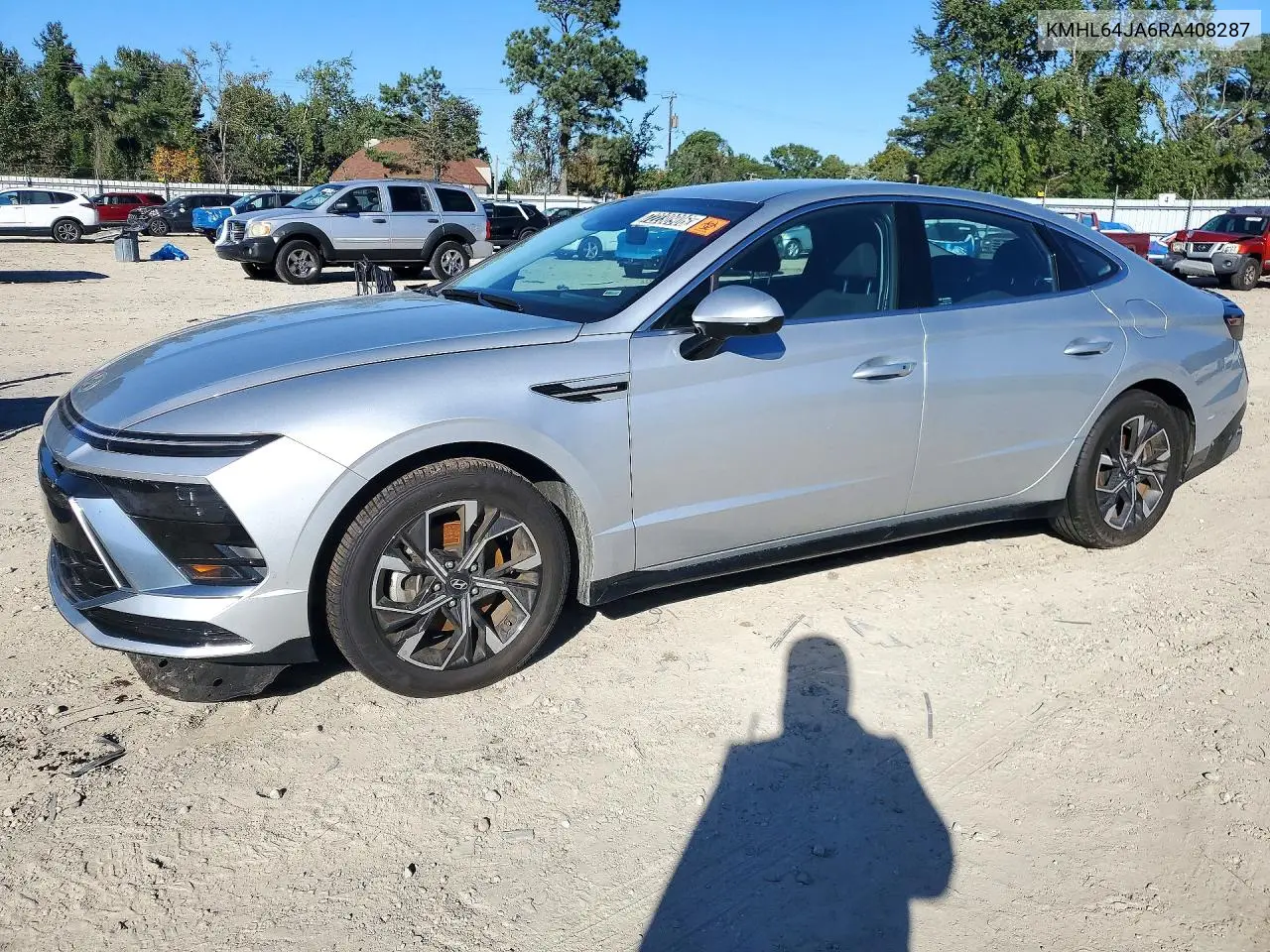 HYUNDAI SONATA 2024, VIN KMHL64JA6RA408287