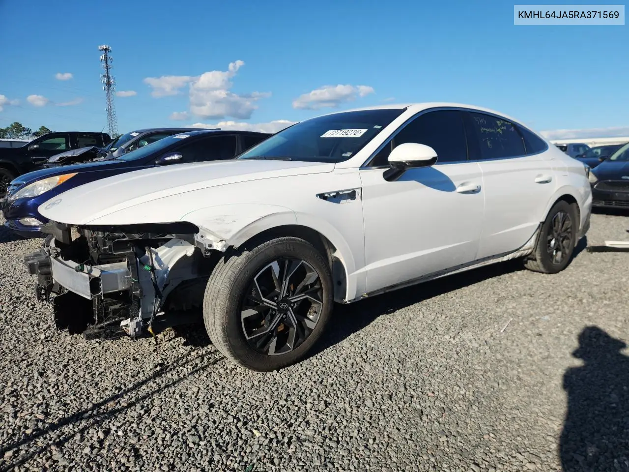 HYUNDAI SONATA 2024, VIN KMHL64JA5RA371569