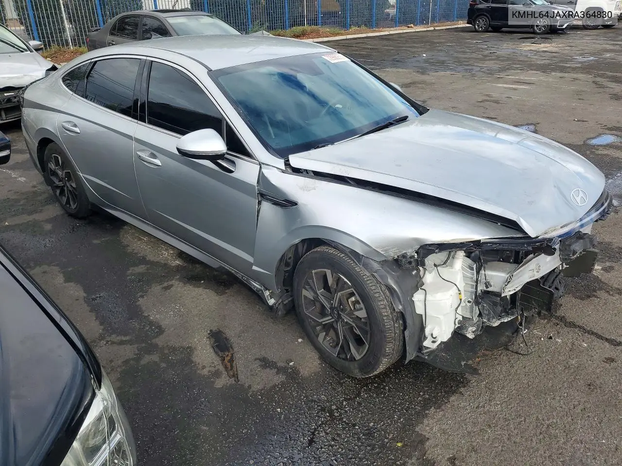 2024 HYUNDAI SONATA VIN KMHL64JAXRA364830 — фото 4