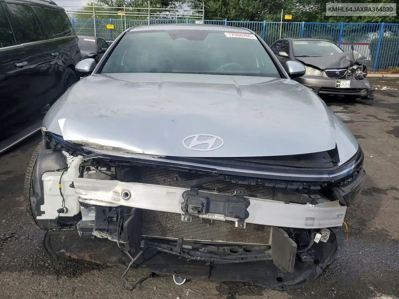 2024 HYUNDAI SONATA VIN KMHL64JAXRA364830 — фото 5