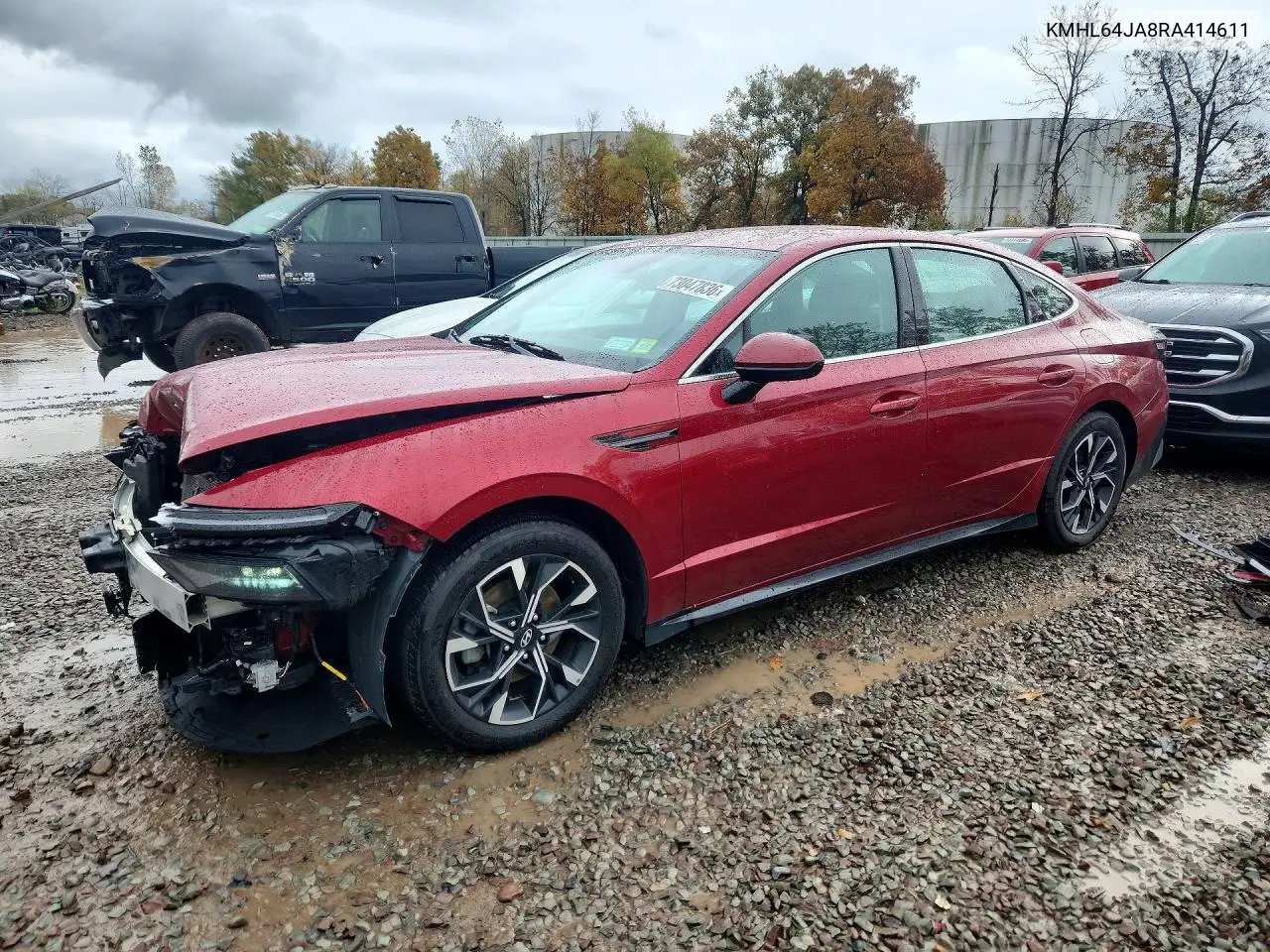 HYUNDAI SONATA 2024, VIN KMHL64JA8RA414611