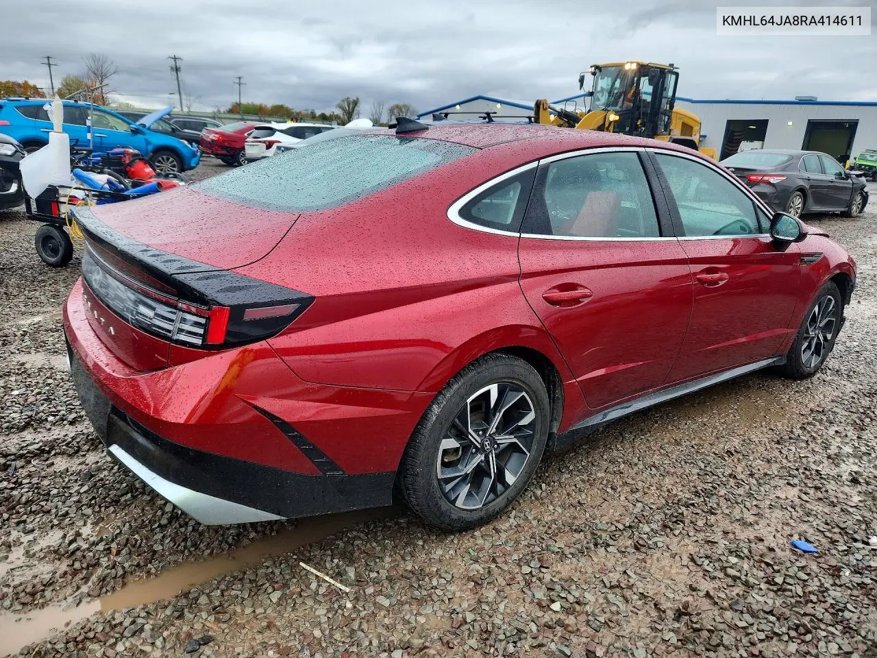 2024 HYUNDAI SONATA VIN KMHL64JA8RA414611 — фото 3