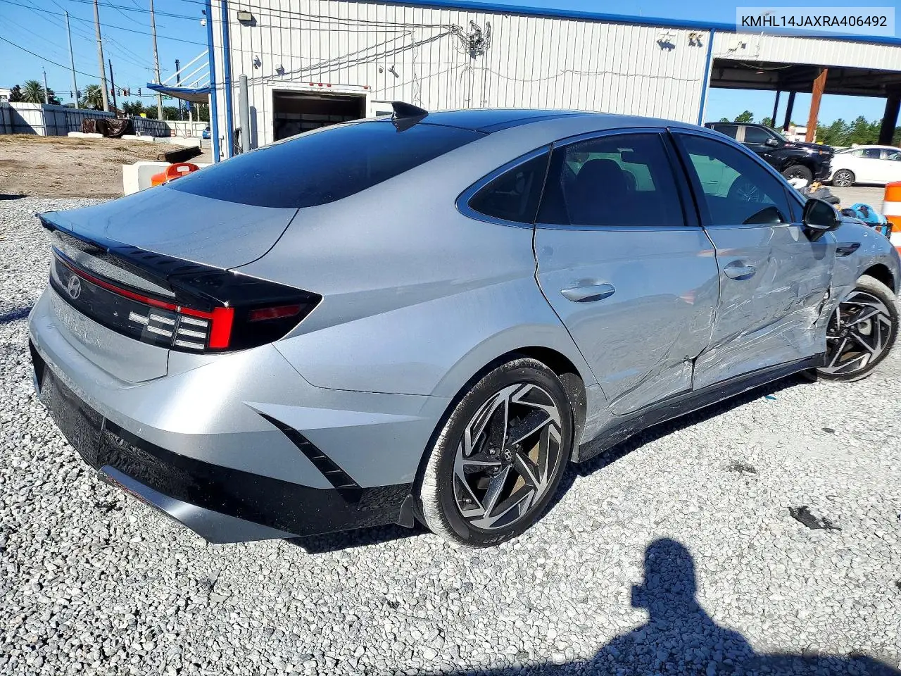 2024 HYUNDAI SONATA VIN KMHL14JAXRA406492 — фото 3