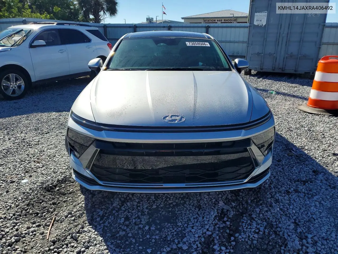 2024 HYUNDAI SONATA VIN KMHL14JAXRA406492 — фото 5