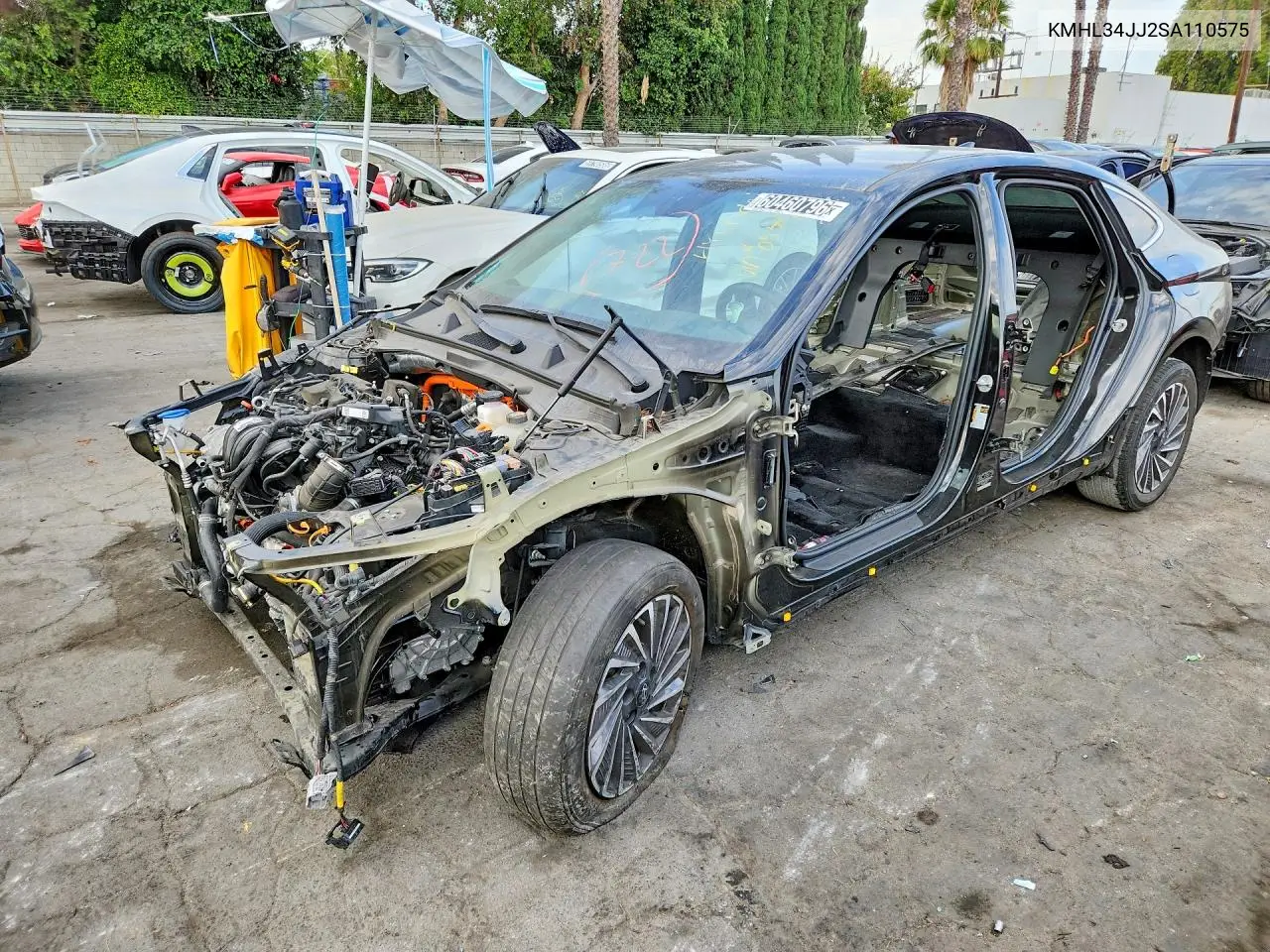 HYUNDAI SONATA 2025, VIN KMHL34JJ2SA110575