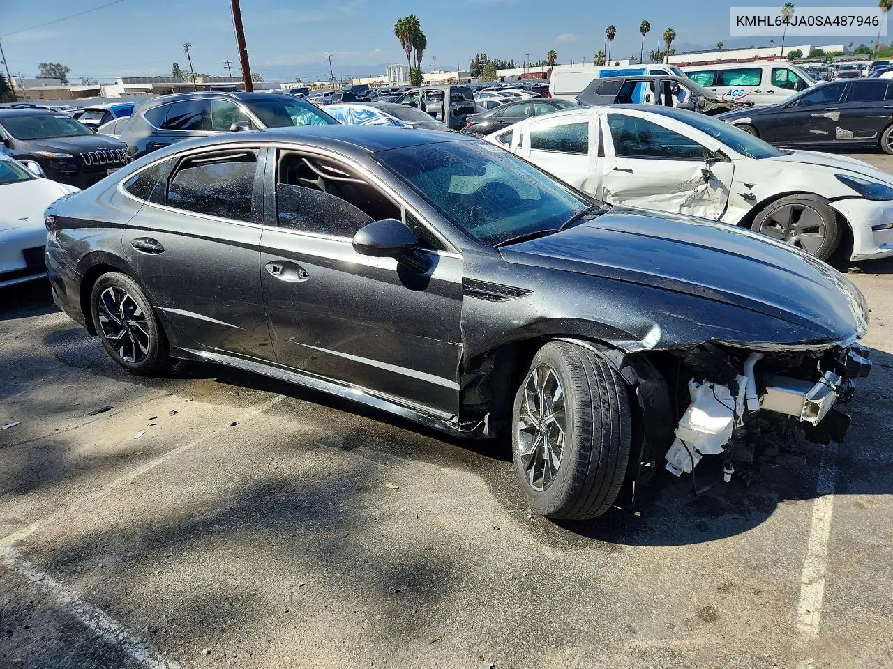 2025 HYUNDAI SONATA VIN KMHL64JA0SA487946 — фото 4