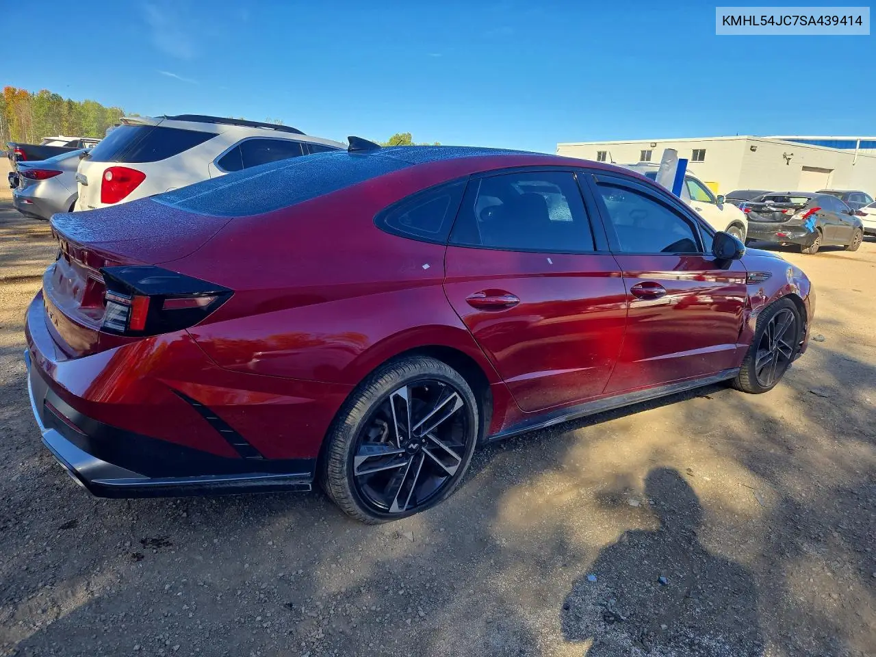2025 HYUNDAI SONATA VIN KMHL54JC7SA439414 — фото 3