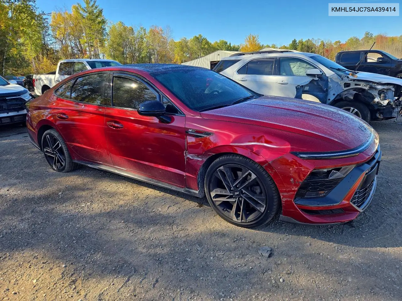 2025 HYUNDAI SONATA VIN KMHL54JC7SA439414 — фото 4